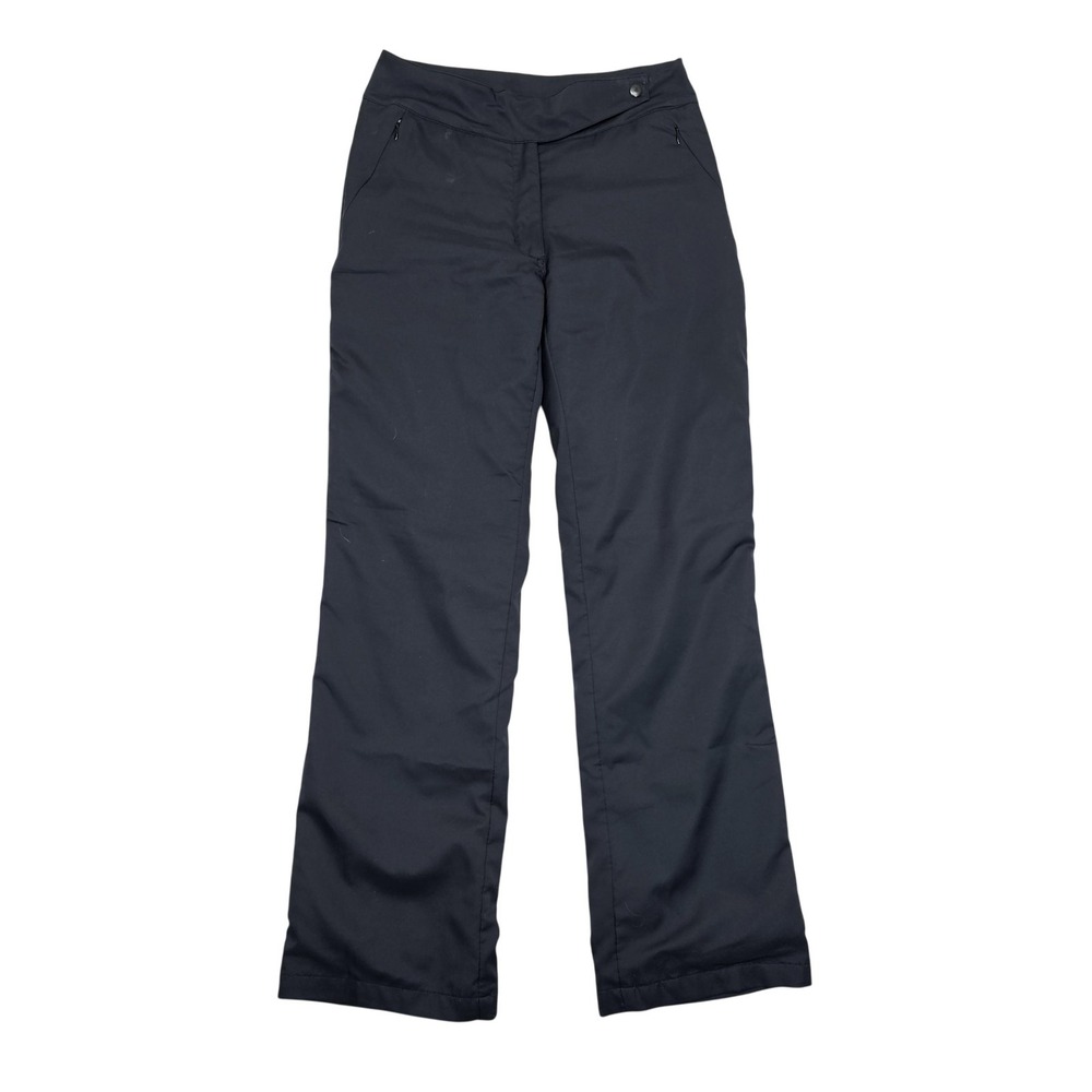 Sunice Weather Pants Womens Small Black Golf Walking Straight Leg Activewear